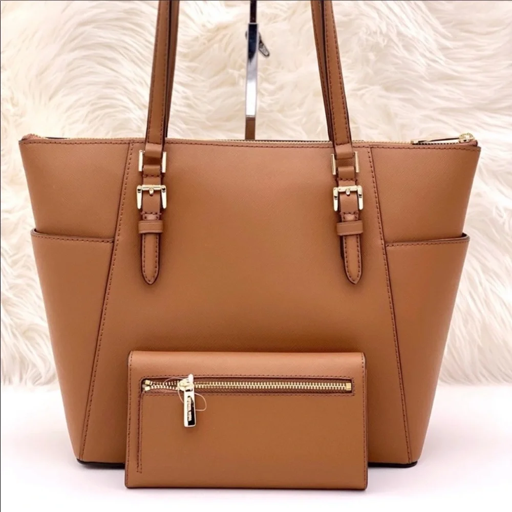 Michael Kors Charlotte Tote & Wallet Set